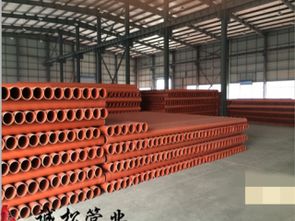 PVC管厂直销 专业生产PVC埋地电缆护套管与电缆填充绳设备的工厂直营优势